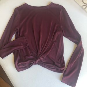 Beautiful Eggplant Color Top